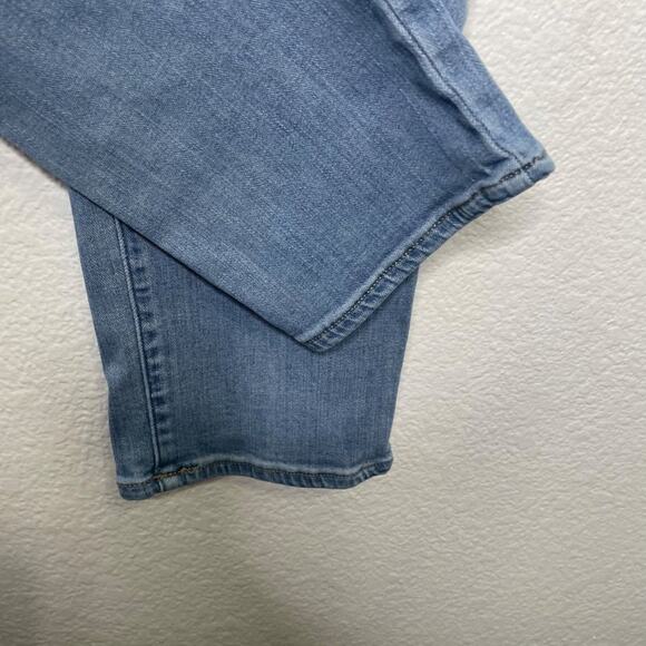 Universal Thread Womens Jeans Size 10R High Rise Slim Straight Denim Blue - Picture 13 of 14